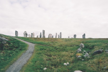 The standing stones of Calanais